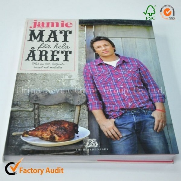 Customized Hardcover Binding Cook Book